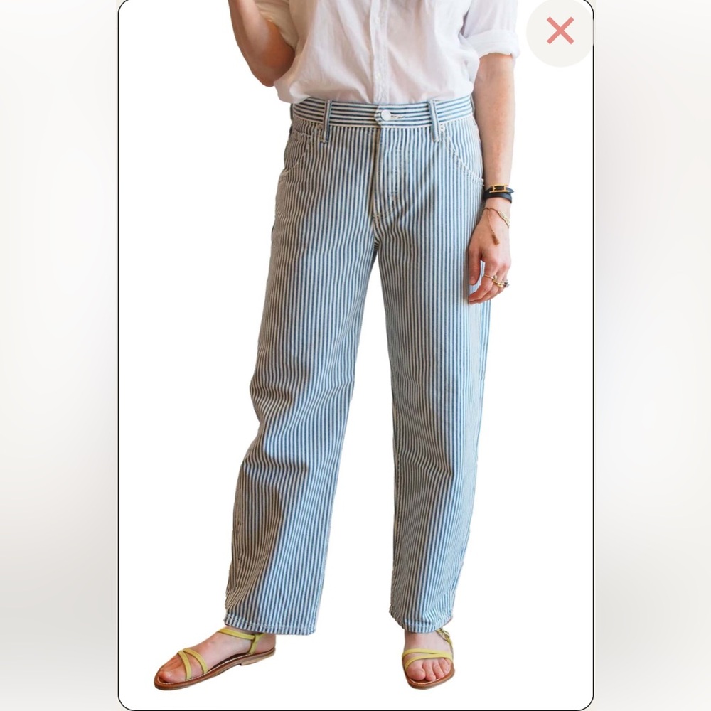 Daily Blue- NWT Striped Mantra Jeans 26